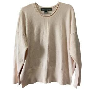 French Connection Baby Pink Sweater Size Small